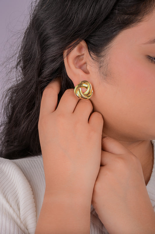 CLYRA Bold Gold Hoops