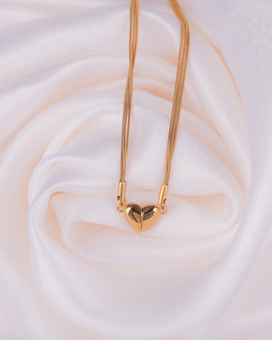 Timeless Gold Heart Necklace
