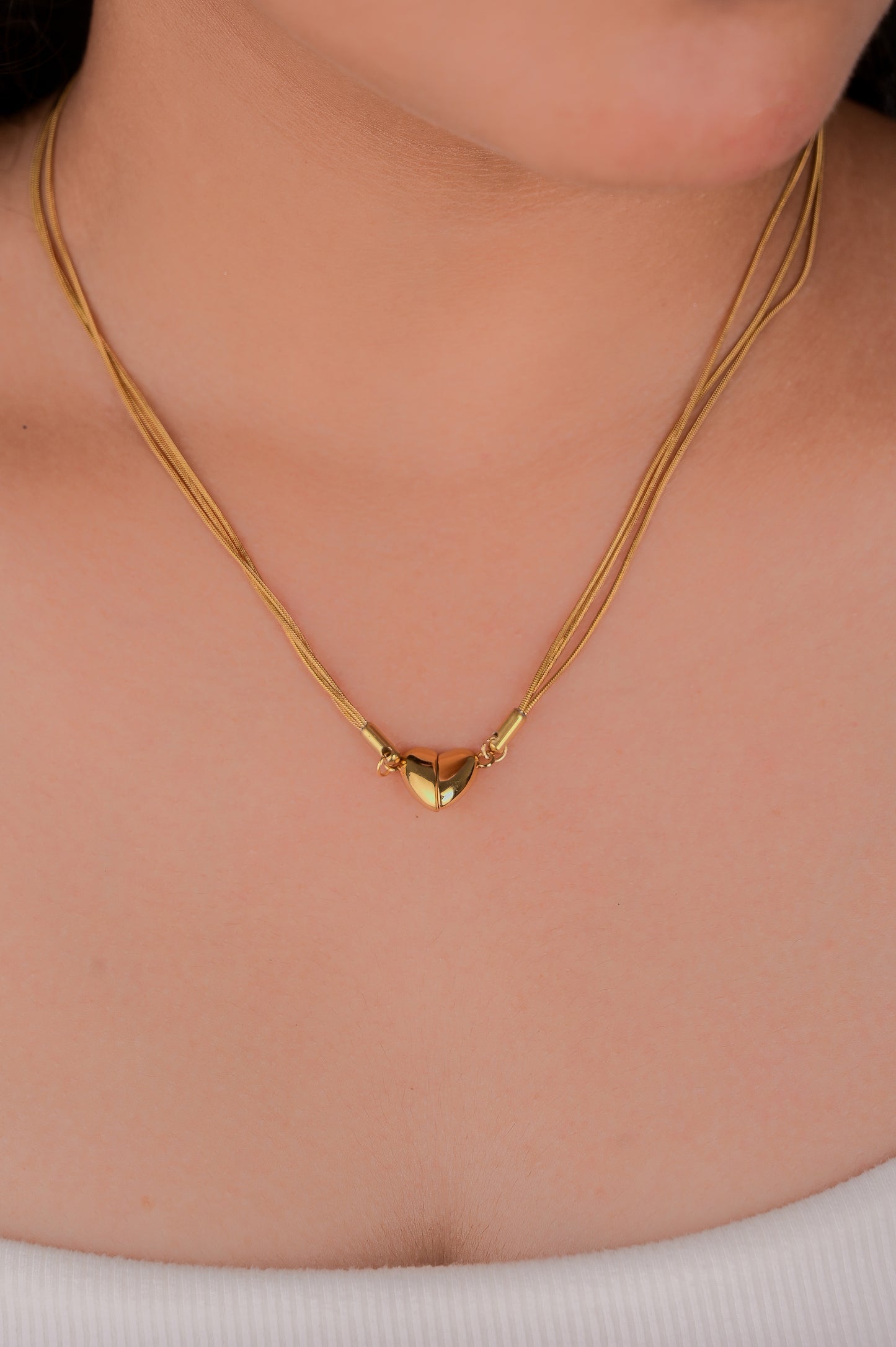 Timeless Gold Heart Necklace